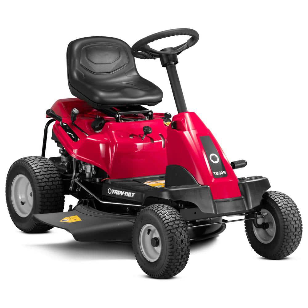 30 in. 10.5 HP Briggs and Stratton Engine 6-Speed Manual Drive Gas Rear Engine Riding Lawn Mower with Mulch Kit Included
